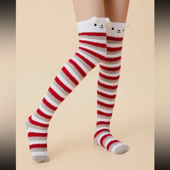 Long Fuzzy Socks - Picture 6 of 12